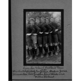 Lincoln School Football Team, 1921