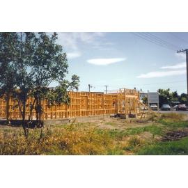 Constructing Lincoln Medical Centre, Market Square, Lincoln, 1992