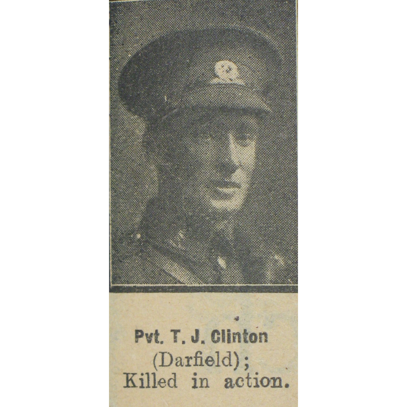 Private Thomas James Clinton