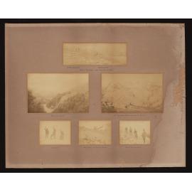 Climbers on Mt. Torlesse