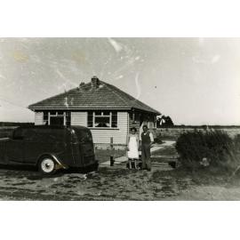 Willetts' family home on the corner of Tennyson Street and Shelley Street, Rolleston