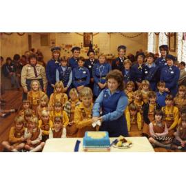 Brownies and Guides at Rolleston Hall