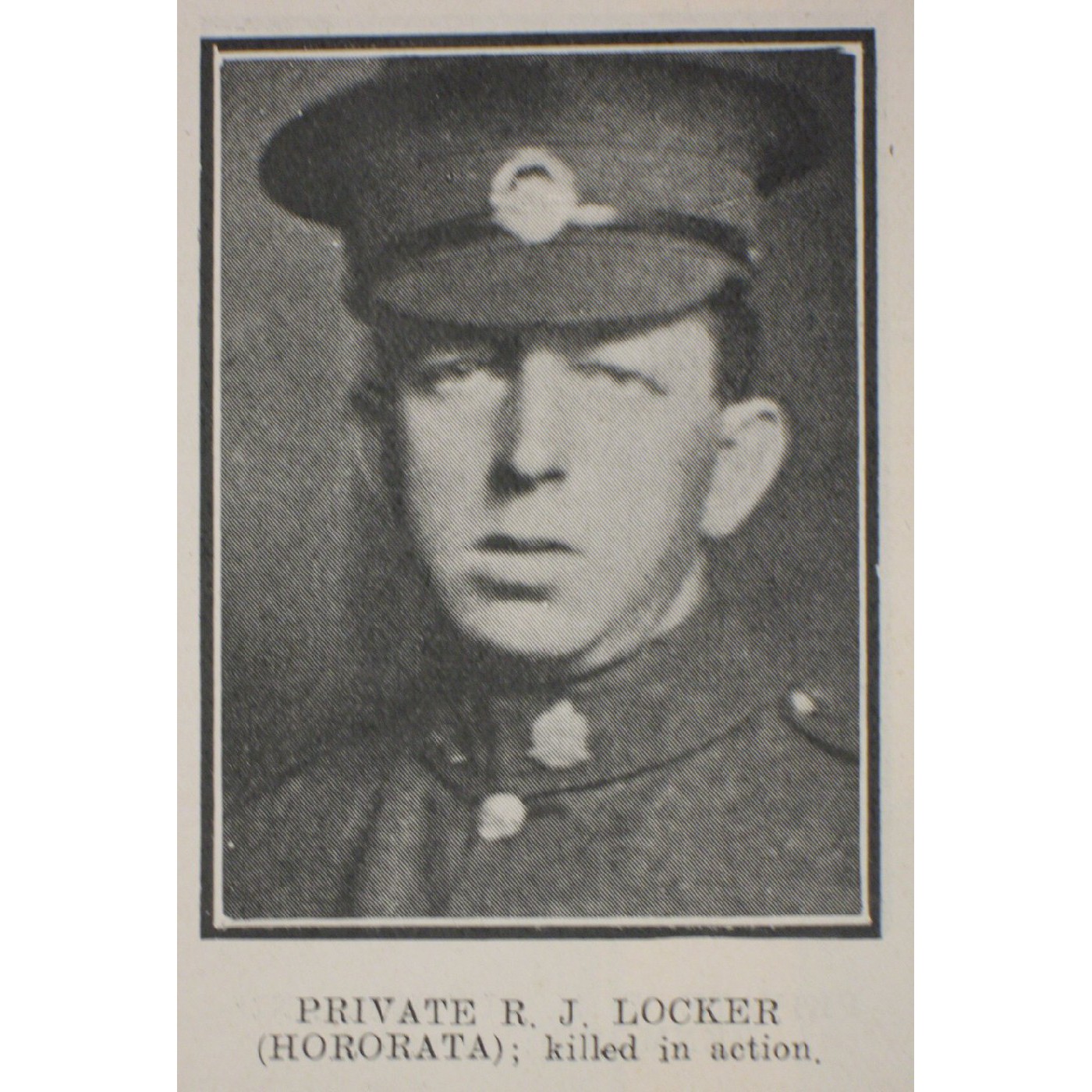 Private Richard John Locker
