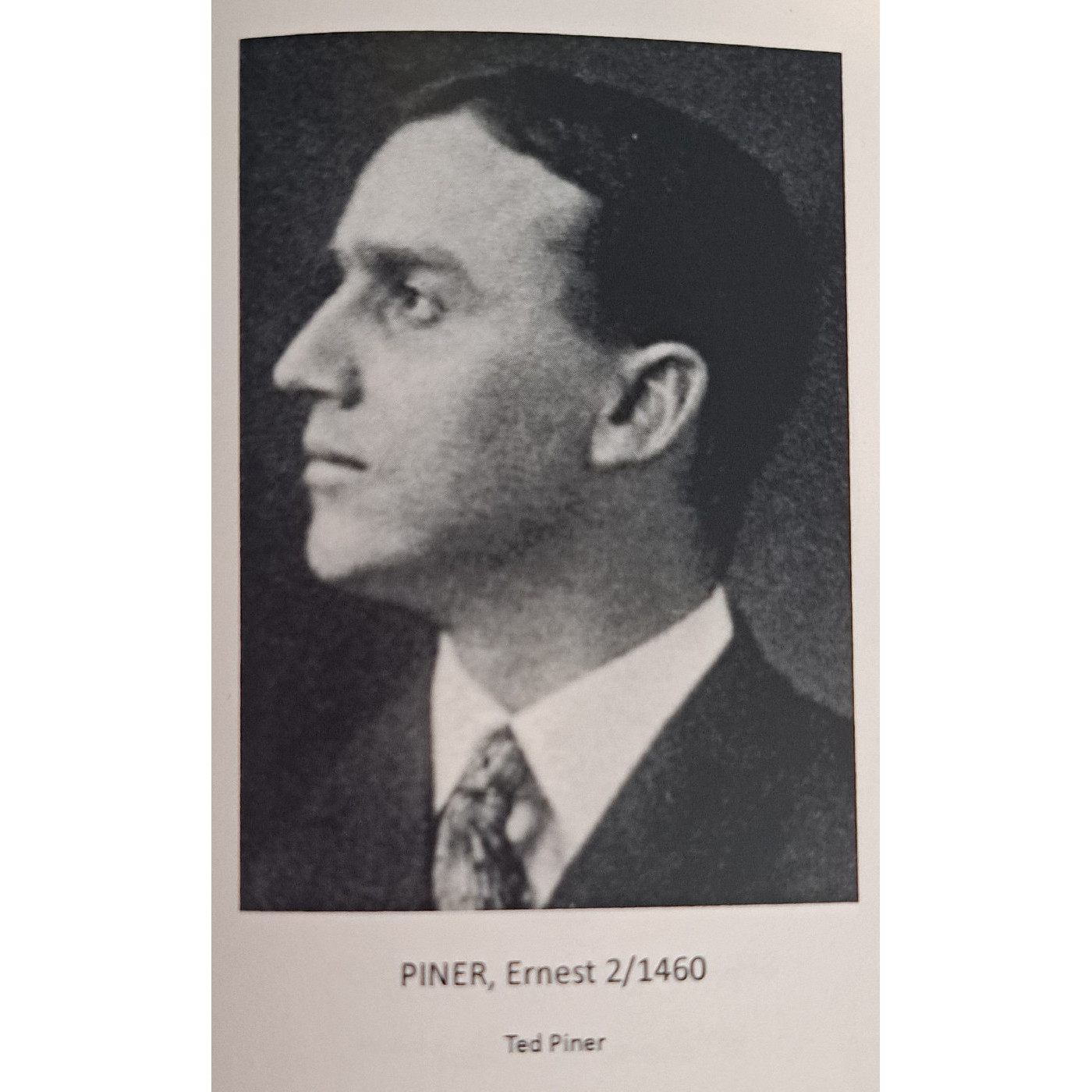 Gunner Ernest Piner