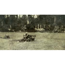 24 MMG Gun Team, Burnham