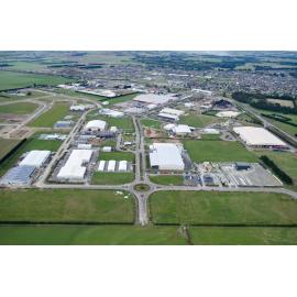 Aerial view of Rolleston, 2013