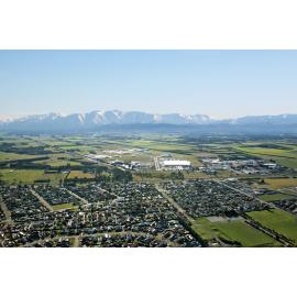 Aerial View of Rolleston 2009
