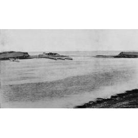 The culvert and outlet at Lake Ellesmere