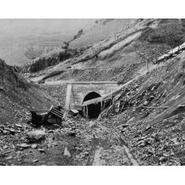Mouth of Staircase tunnel on the Midland Railway