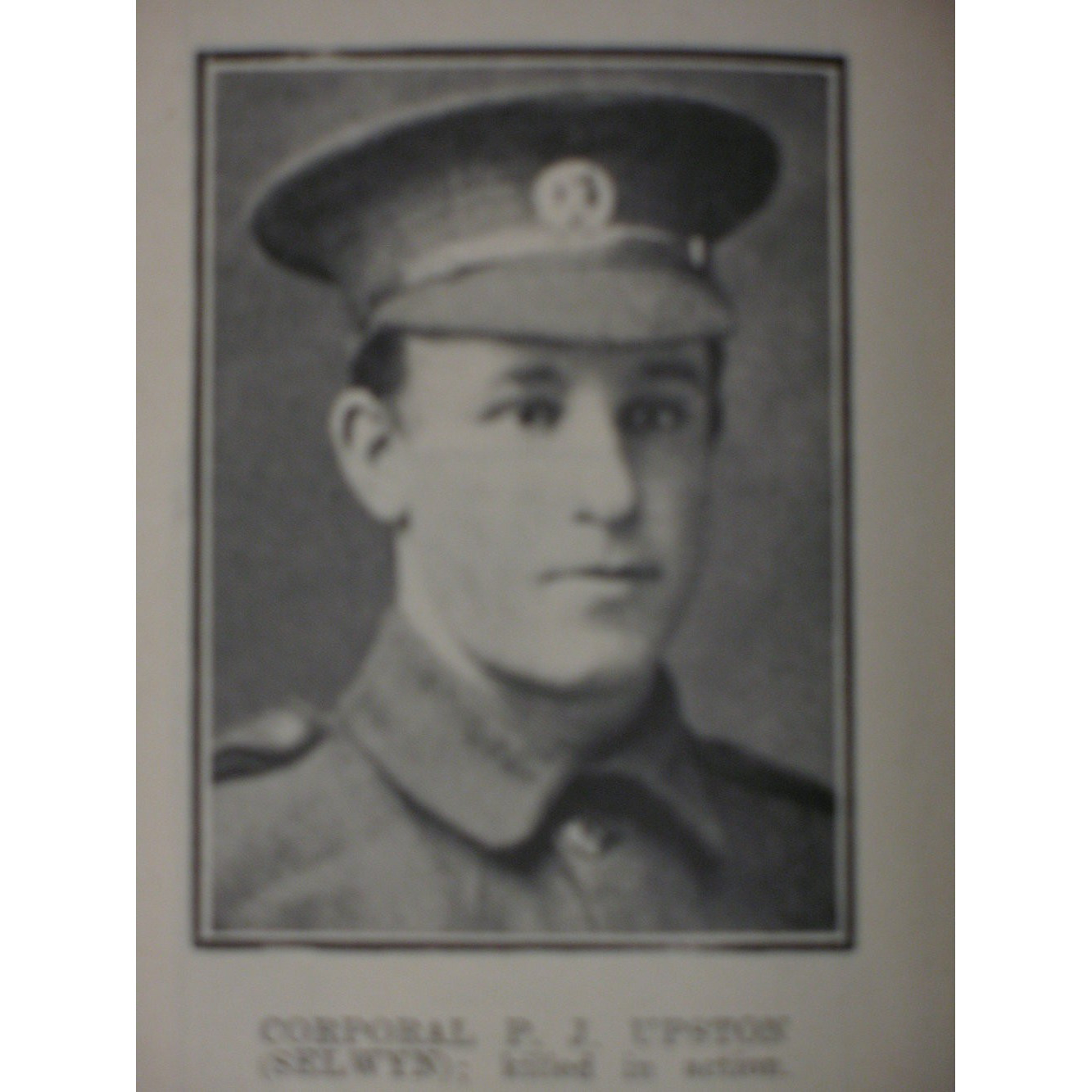 Sergeant Percival James Upston