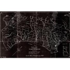 Sketch map of early Canterbury sheep runs