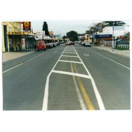 View down Leeston's High Street