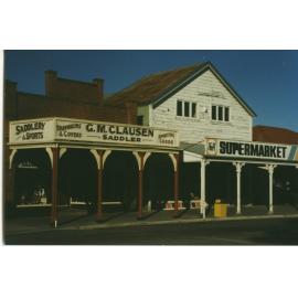 G. M. Clausen saddlery on High Street, Leeston