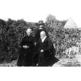 Margaret Gallagher with her parents