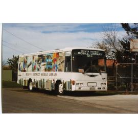 Selwyn District Mobile Library Bus in Rolleston, 2002