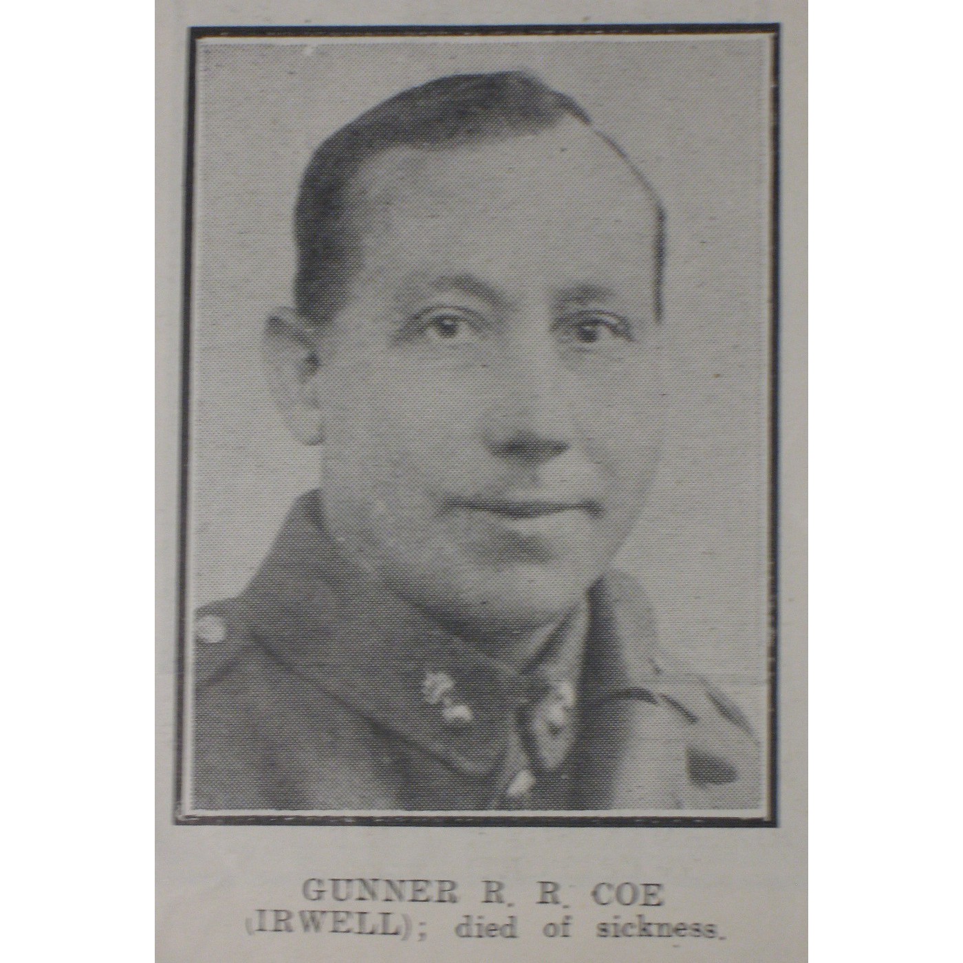 Gunner Ralph Reader Coe