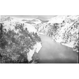 Waimakariri River under snow