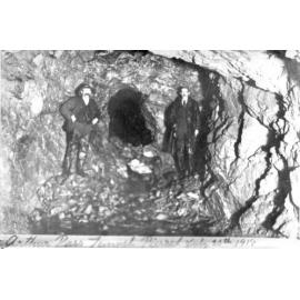 Breakthrough in the Otira tunnel