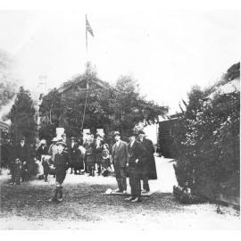 Prince of Wales's visit to Arthur's Pass, 1920
