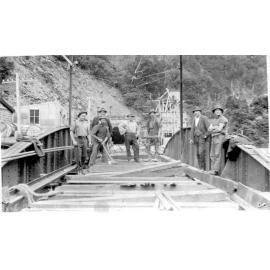 Decking the Ōtira Bridge