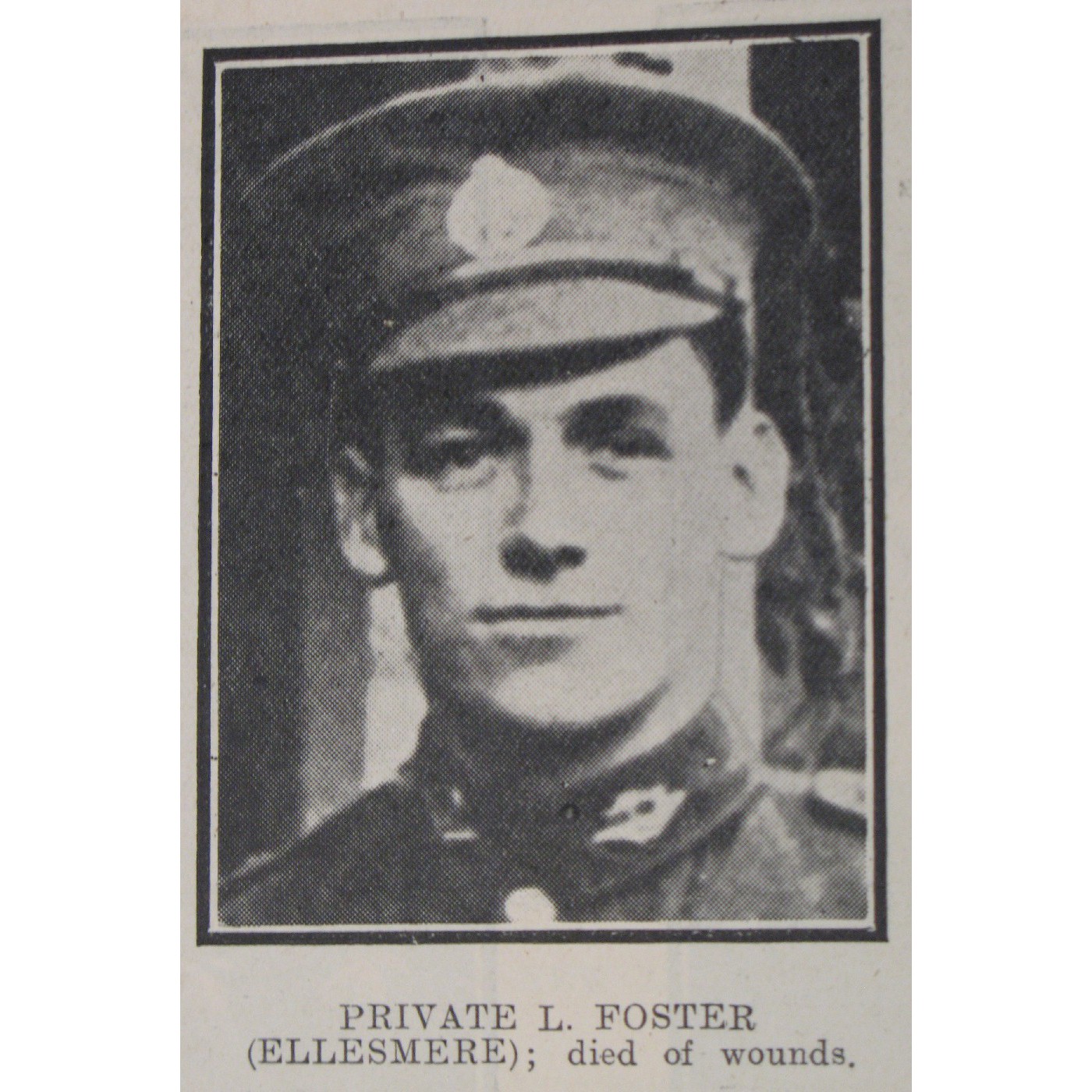 Private Leonard Foster