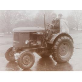 Tractor in Leeston procession
