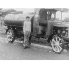 Shell truck in Leeston procession 