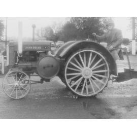 John Deere tractor in Leeston procession 