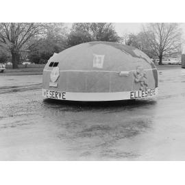Ellesmere Lions float in Leeston procession