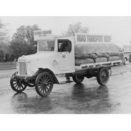 Ellesmere Transport truck in Leeston procession 