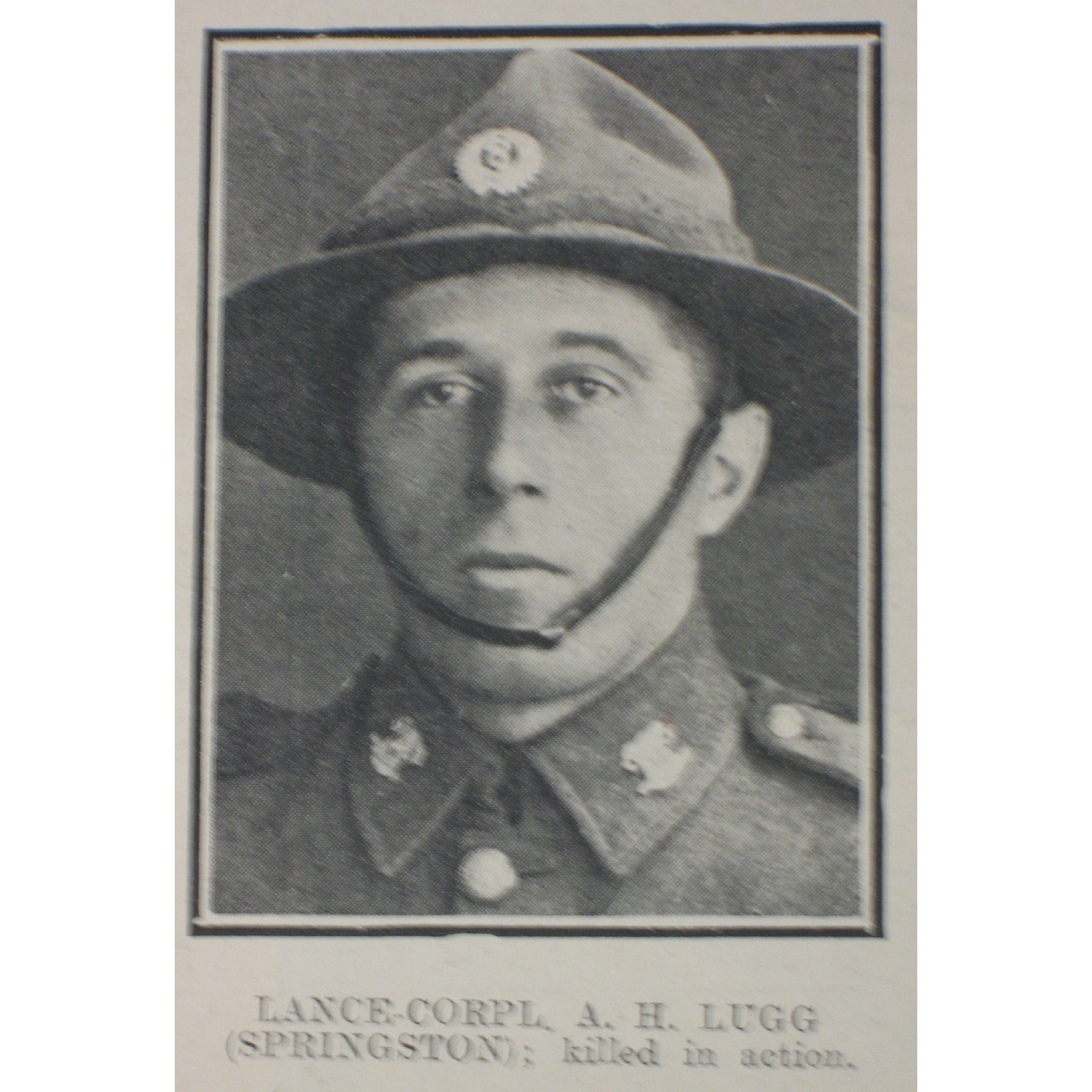 Lance Corporal Albert Henry Lugg