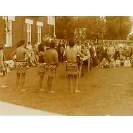 Group at community hangi