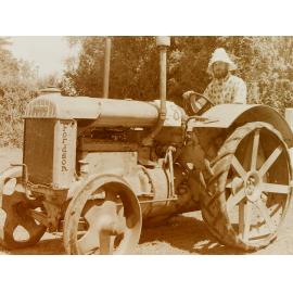 Vintage tractor