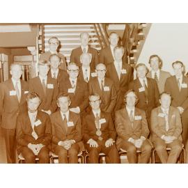 Group at a Lincoln Rotary function 