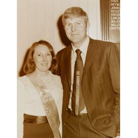 Mrs Springs-Ellesmere 1974 and partner at pageant