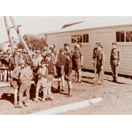 Cubs and scouts gathering