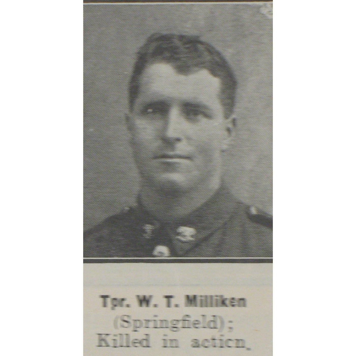 Trooper William Thomas Milliken