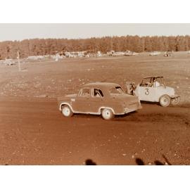 Dirt track car racing