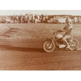 Dirt Track Motorbike Racing