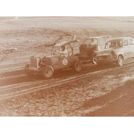 Dirt track car racing