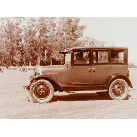 Vintage vehicle parade