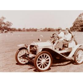 Vintage vehicle parade