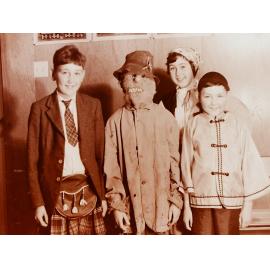 Children at fancy dress party