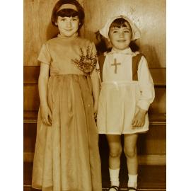 Children at fancy dress party