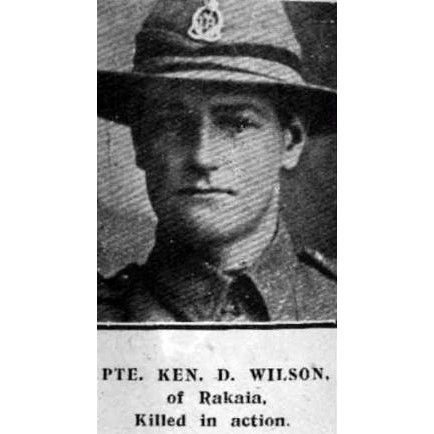 Private Kenneth David Wilson