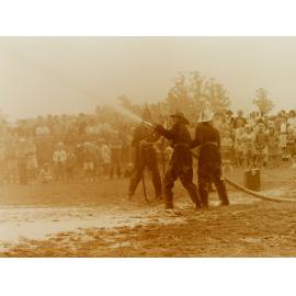 Fire brigade demonstration 