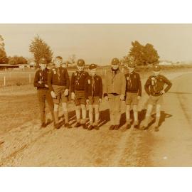 Scouts at Miles for Millions sponsored walk 