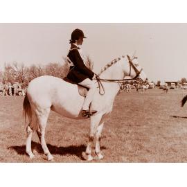 Girl on horse at Pony Club