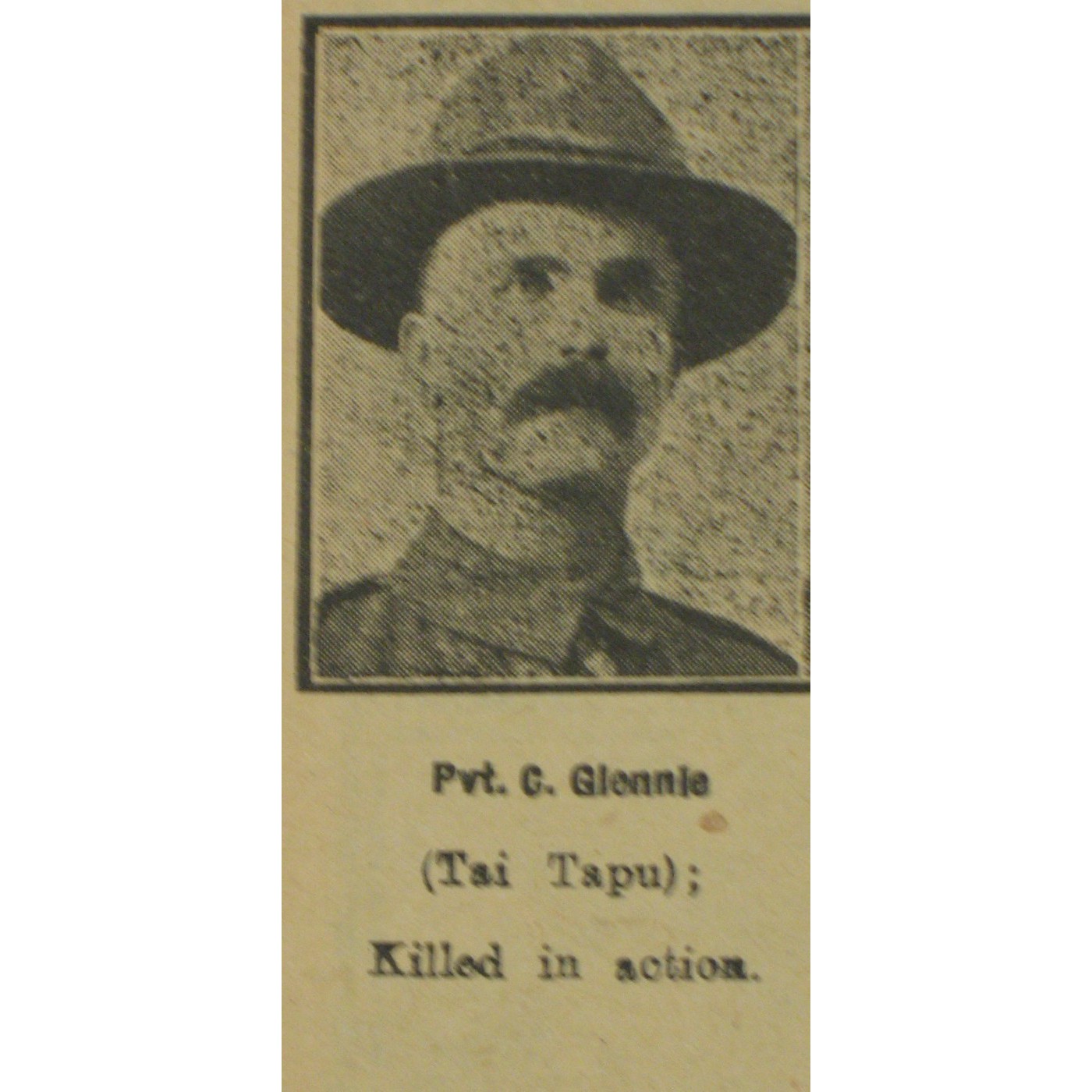 Private Charles Glennie