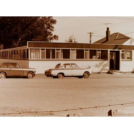 Exterior of clothing factory